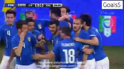 Italy 1 - 1 England All Goals and FULL Highlights Friendly Match 31-3-2015