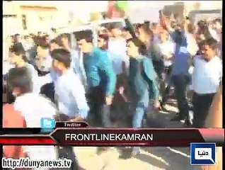 Download Video: On The Front (MQM Mob Attack PTI Activists In Karachi) – 31st March 2015