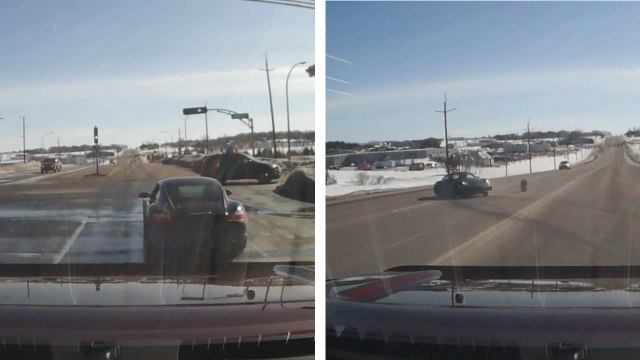 Quand on ne sait pas conduire une Porsche