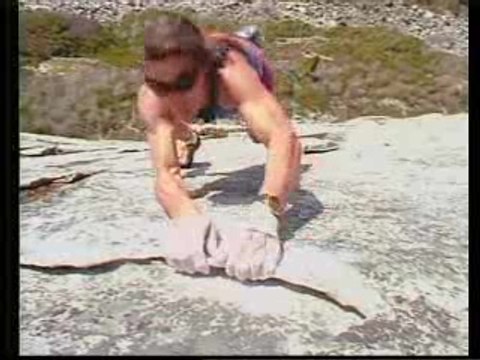 Escalade rapide à mains nues