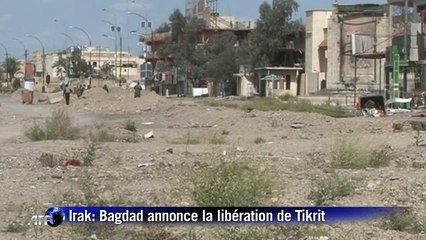 L'Irak affirme que Tikrit est libérée des jihadistes
