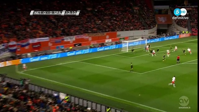 Netherlands 2 - 0 Spain All Goals and Full Highlights 31/03/2015 - International Friendly