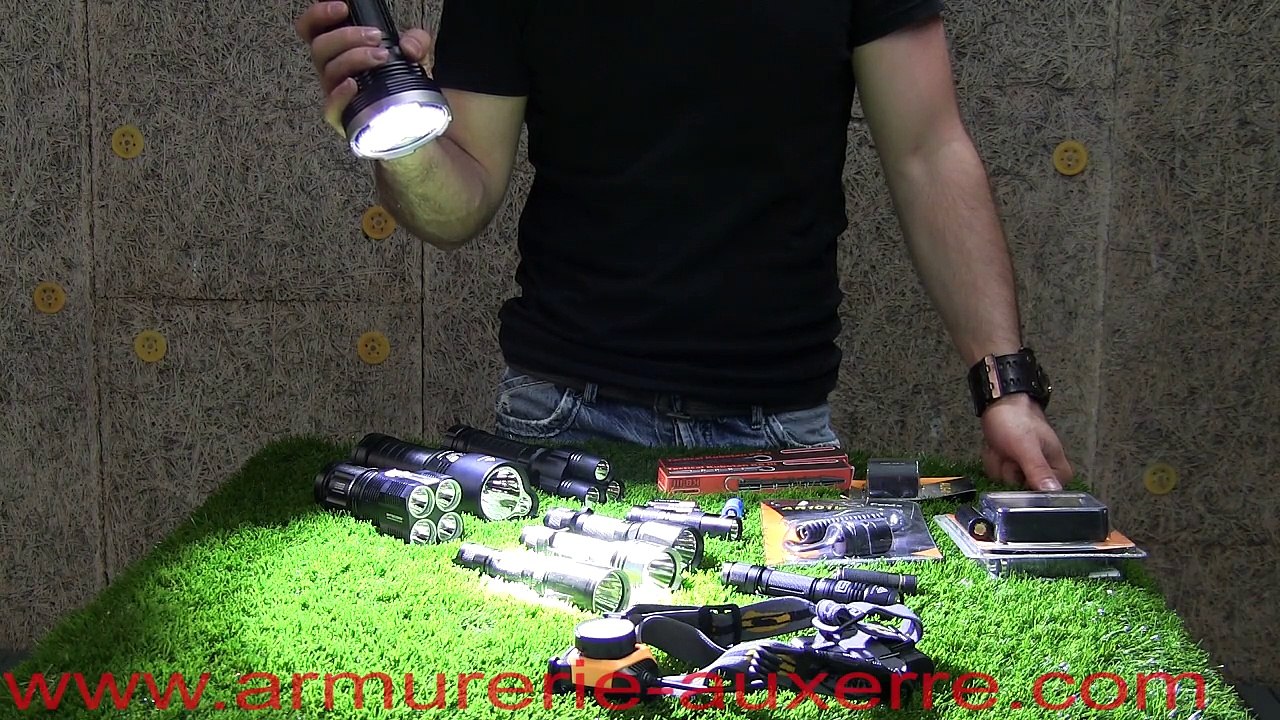 Lampe Torche Led, comment la choisir? Armurerie Auxerre