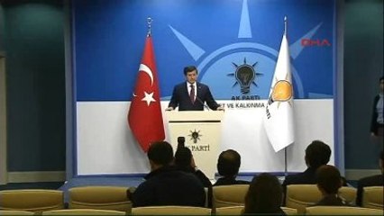 Başbakan Davutoğlu'ndan Rehine Krizi ile İlgili Açıklama 1