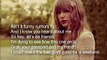 Taylor Swift Blank Space Lyrics
