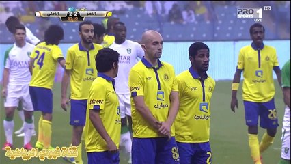 النصر - الأهلي   ( 3 - 4 )... 22-03-2015م