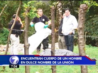 Investigan hallazgo de un cuerpo en La Unión