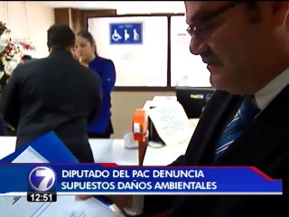 Diputado demanda a Conavi por daños ambientales en carretera a San Carlos