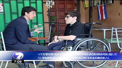 Joven asegura que sufrió discriminación cuando se presentó a trabajar en silla de ruedas
