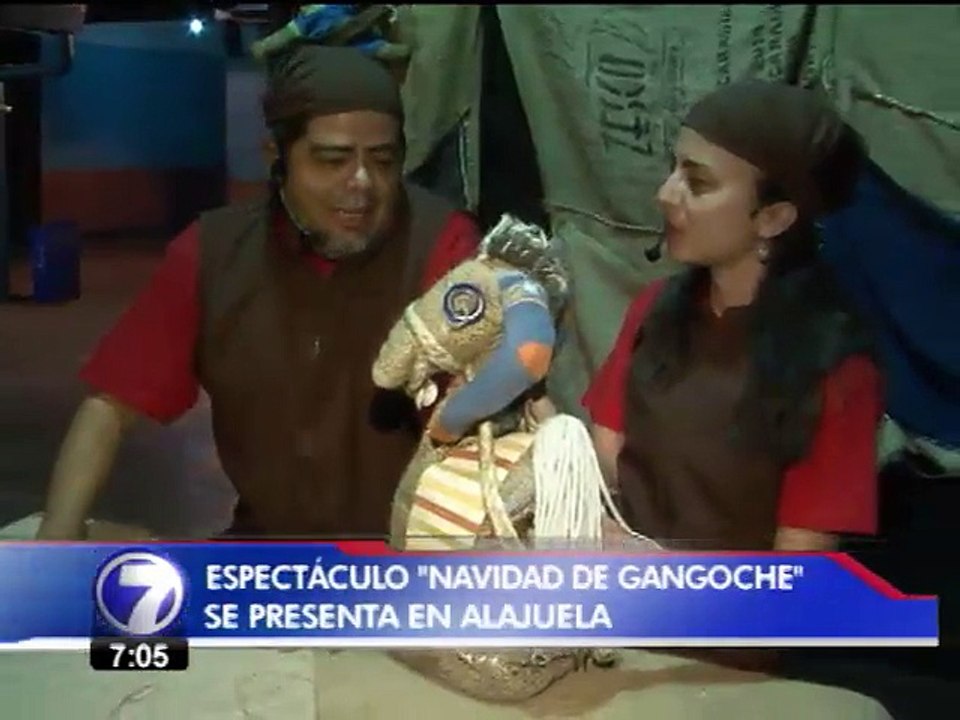 Espectáculo lo invita a celebrar la navidad entre risas y sacos de gangoche