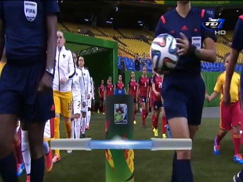 Francia golea a Costa Rica en debut mundialista femenino Sub-20