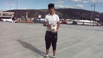 Toe Bounce - Football freestyle skills - trucos de Futbol e Indoor Soccer TUTORIAL (TFO)