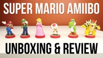 Super Mario Amiibo Line Unboxing and Review!