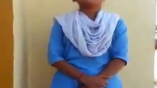 Jido V Bole Banere Uthe Kan Punjabi School Girl Singin