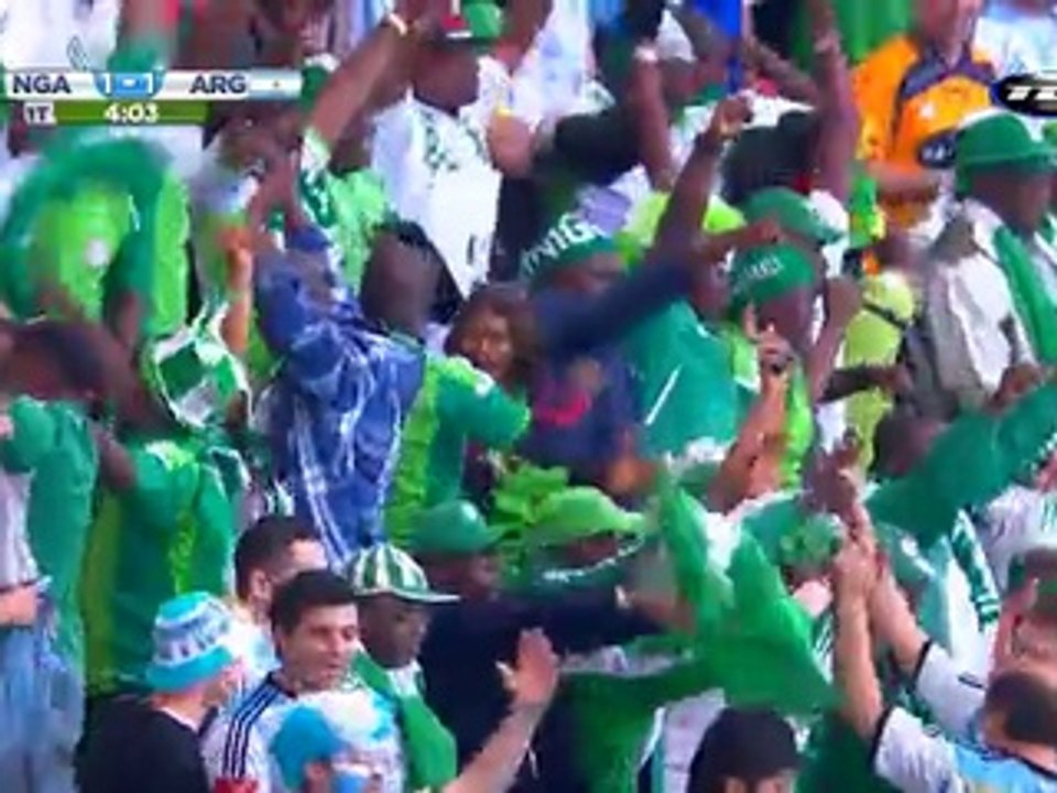 Gol Nigeria 1 - Argentina 1