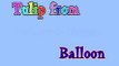 Tulip balloon flower. Balloon tulip. How to make tulip balloon twist