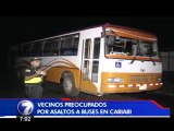 Autobuseros en Cariari preocupados por asaltos que ya dejan dos muertos