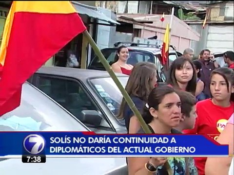 Luis Guillermo Solís planea destituir a diplomáticos nombrados por confianza en el actual gobierno
