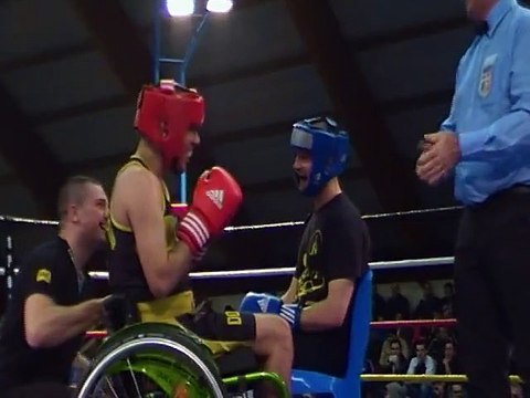 gala de boxe handi-boxe douai gayant azzedine et raph van elslande 20/03/2015