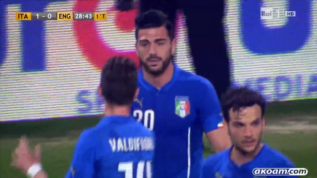 اهداف مباراة إيطاليا و إنجلترا الودية