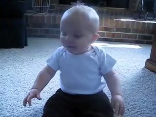 Baby Can’t Stop Laughing At Vacuum