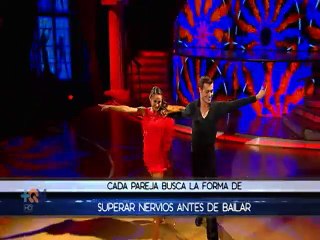 Así se preparan Pedro y Alejandra con sus parejas antes de entrar a escena