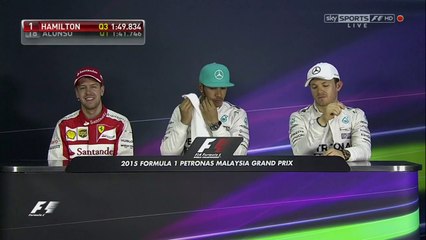 F1 GP Malaysia 2015 - Treino Oficial - Pos-Classificação( Analysis )