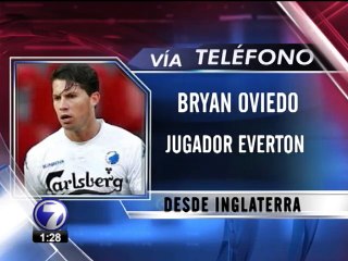 Bryan Oviedo busca ser titular en Everton y regresar a la 'Sele'