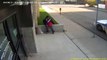 Shocking moment police officer kicks homeless man   RAW VIDEO CCTV
