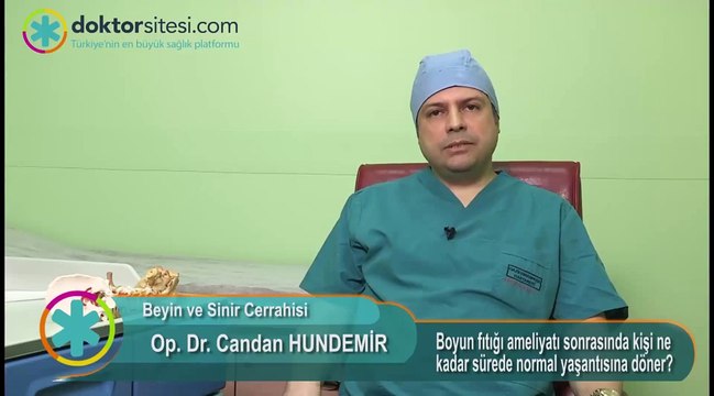 Boyun Fıtığı Ameliyatı Sonrası İyileşme Süreci