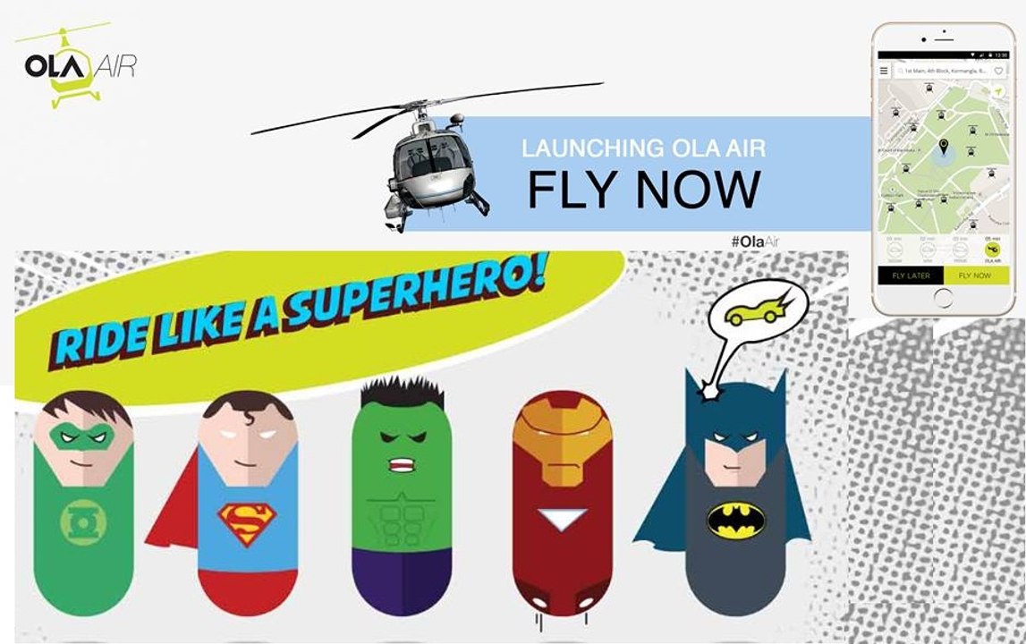Ola Air Launched-Say Ola to the skies with Ola Air
