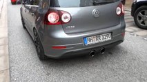 EXTREMELY LOUD GOLF R32 IN HAMBURG! Brutal revs & accerlerations!
