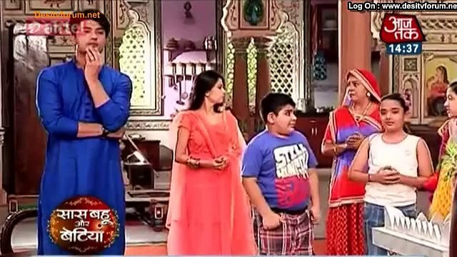 Diya Aur Baati Hum Sandhya Ke Bety Ne Kiya Bhabho Ko Pareshaan 1st April 2015
