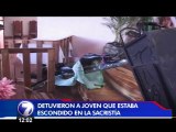 Roban las alcancías del templo del Santo Cristo de Esquipulas en Santa Cruz