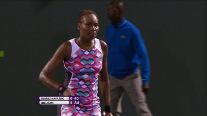 Miami - Carla Suárez remonta un 'rosco' de Venus y se mete en semifinales