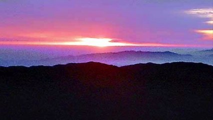 【穂高白百合荘】穂高岳朝日