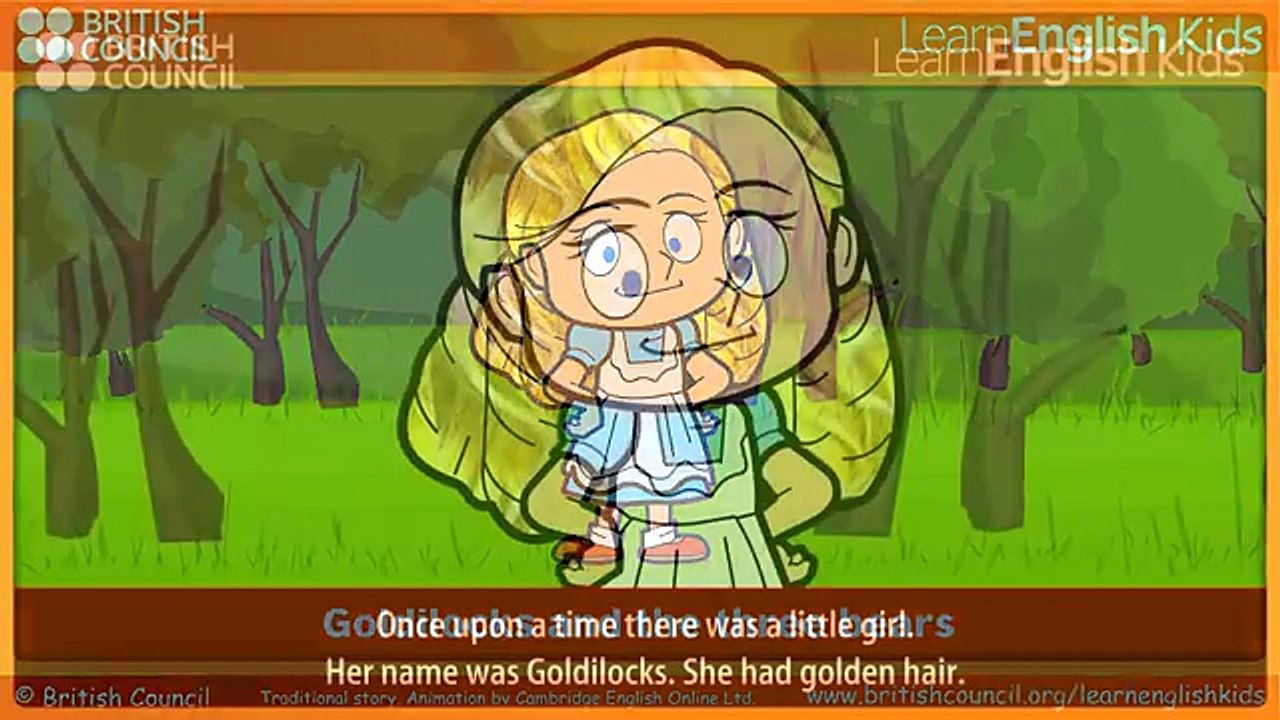 Goldilocks and the three bears - Kids Stories - LearnEnglish Kids British Counci