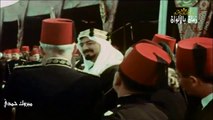 فاروق يودع المحمل الشريف وفيديو بالألوان عالي الجوده 1938