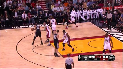Le joli move de Tony Parker dans la défense du Heat