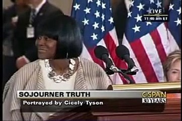 Cicely Tyson "Ain't I a woman?"