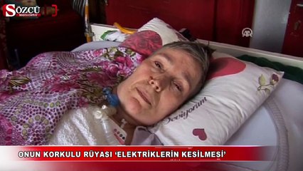 Onun korkulu rüyası ‘elektriklerin kesilmesi’