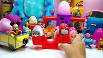 Peppa Pig Doc Mcstuffins Play Doh Barbie Kinder Surprise eggs Spongebob