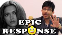 KRK's Epic RESPONSE To Deepika's 'My Choice' Video