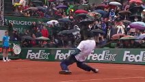 Dance battle between Monfils and Lokoli at Roland Garros - YouTube