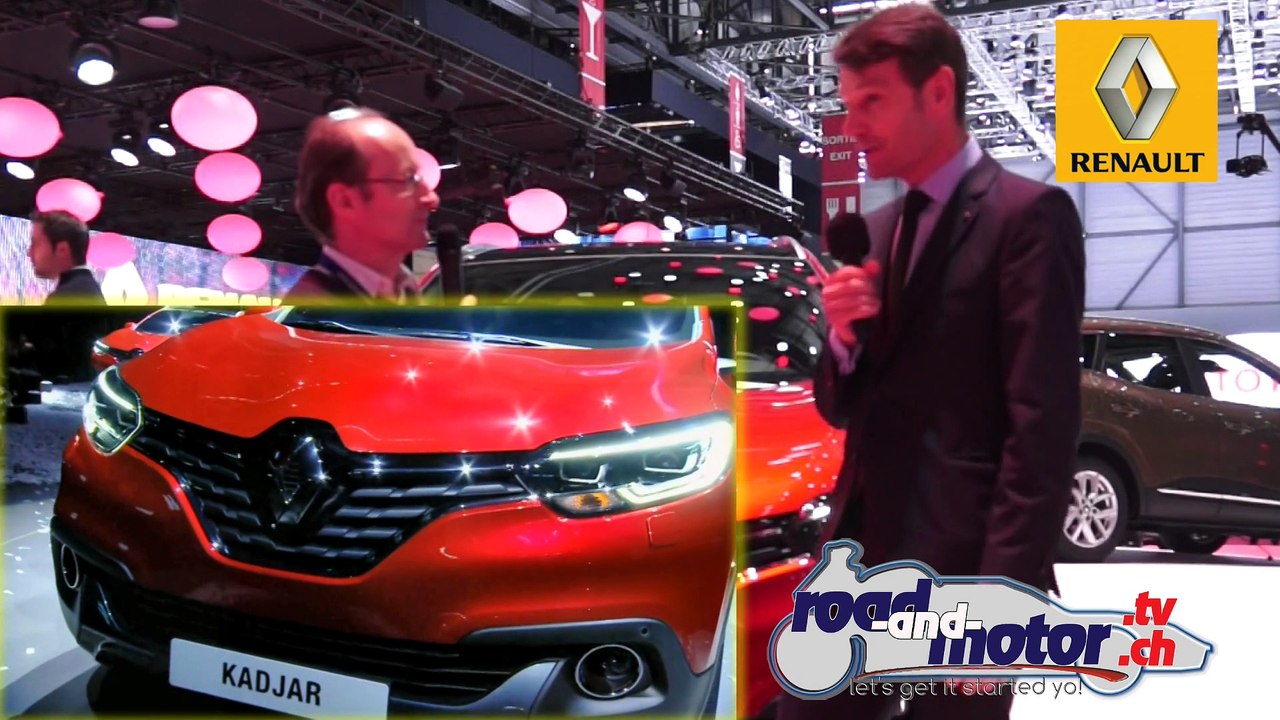 Genfer Autosalon 2015 Interview Renault Schweiz