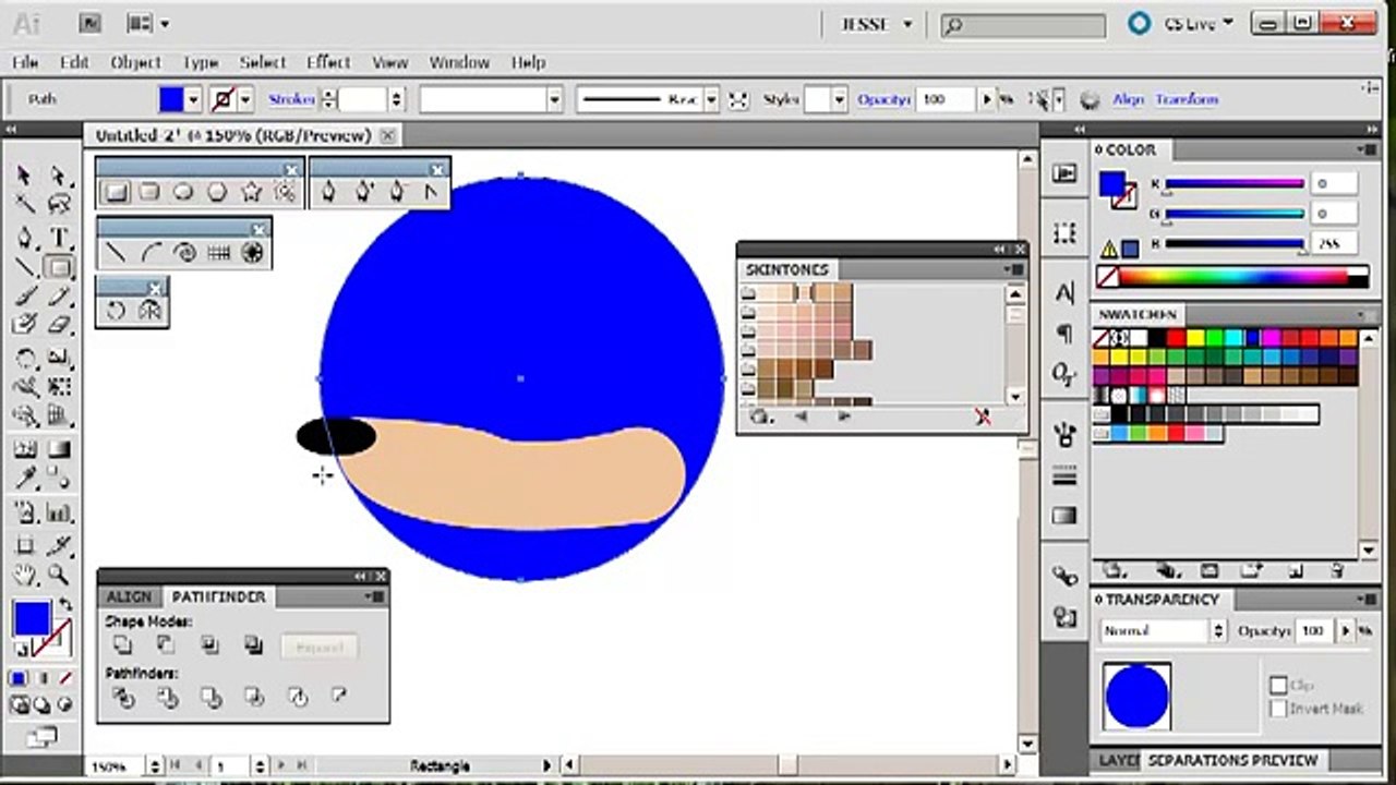 Step by step Adobe Illustrator Tutorial Part  10 - Education4u