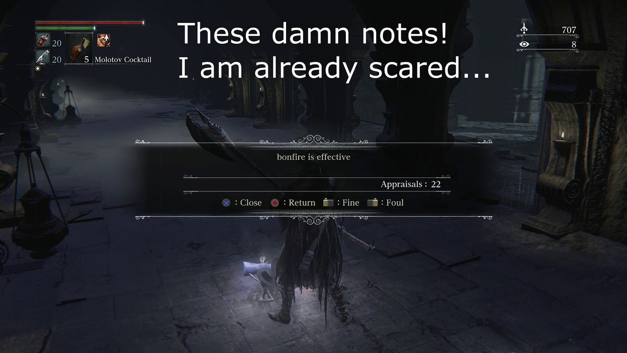 Celestial Emissary Bloodborne Rune Master Trophy Moon Rune Upper Cathedral Ward