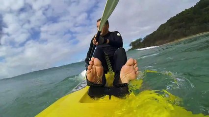 Double Island Point Waveski Surfing