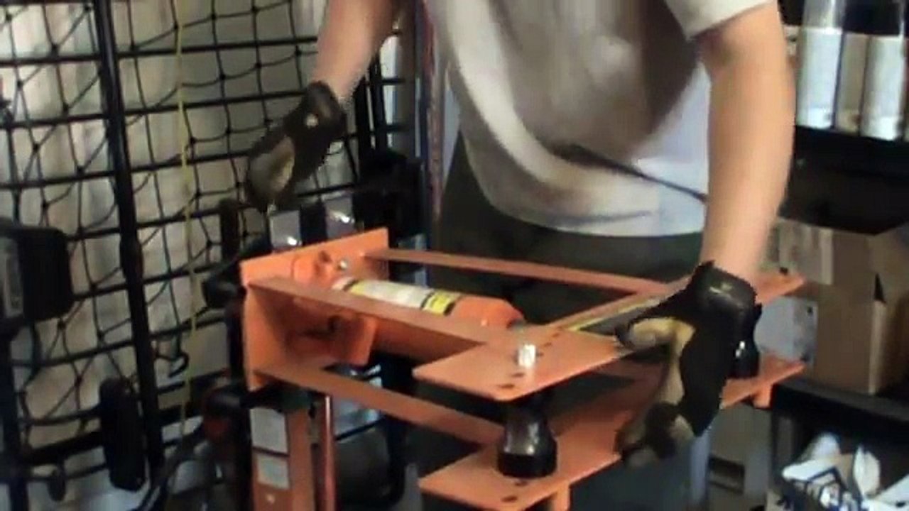 Harbor Freight pipe bender modified for bending tube video Dailymotion
