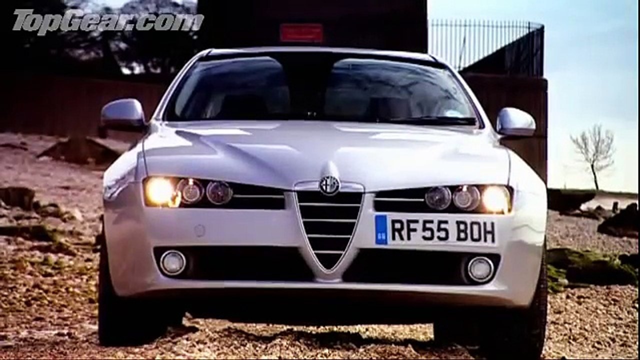 Alfa Romeo 159 - James May tries not to swear - Top Gear - BBC